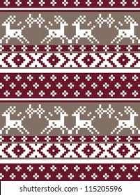 Norwegian seamless pattern