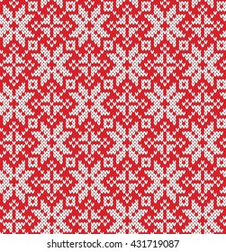 Norwegian Star Seamless Knitting Pattern