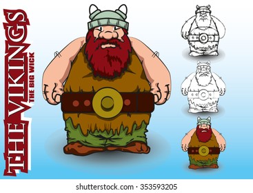 norwegian Viking cartoon