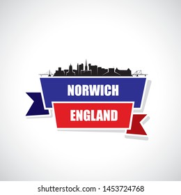 Norwich skyline - England, United Kingdom, UK, Great Britain