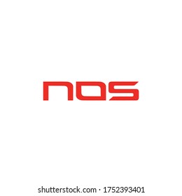 nos logo  car speed symbol 
