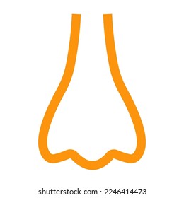 Icono De Nose Emoji Ilustración De Vector Aislado En Fondo Blanco
