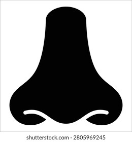 Nose Icon Element For Design
