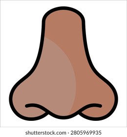 Nose Icon Element For Design