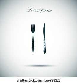 Nose icon , flat design. Vector illustration.