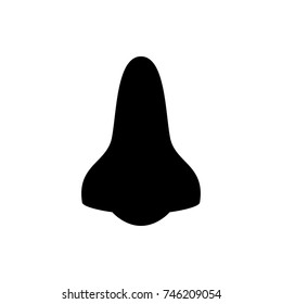 nose icon illustration isolated vector sign symbol