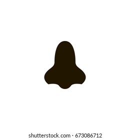 nose icon. sign design