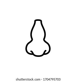 Nose icon vector design template
