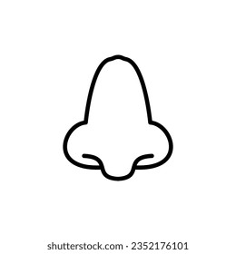 plantillas de diseño de vectores de iconos nasales 