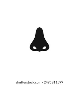 Nose icon vector. EPS 10 editable vector