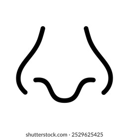 Nose Icon Vector Symbol Design Illustration