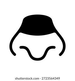 Nose Icon Vector Symbol Design Illustration