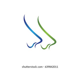 Nose logo template