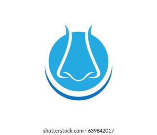 Nose logo template