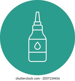 Nose Medicine icon vector image. Can also be used for web apps, mobile apps and print media.