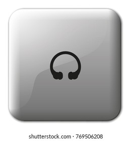Nose plug. Swimming nose clips flat vector icon.