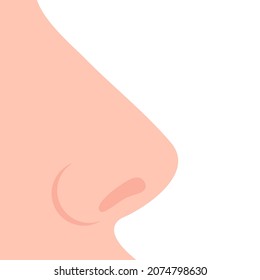 nose profile clipart
