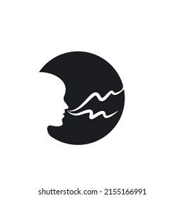 nose smells aroma icon vector illustration design template web