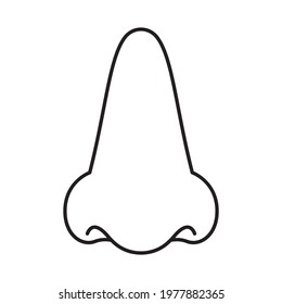 Nose Vector icon which can easily modify or edit 