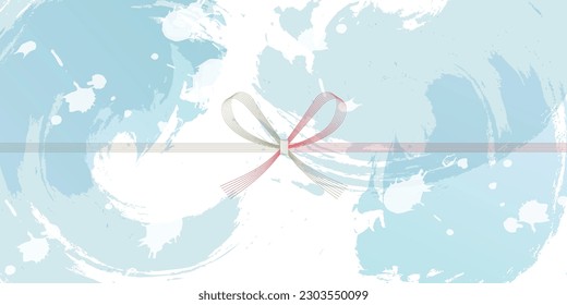 Noshi Japanese Pattern Summer Background