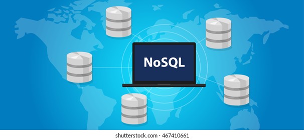 NoSQL non relational database concept 
