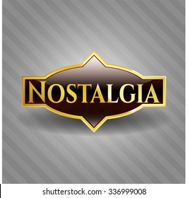 Nostalgia golden emblem