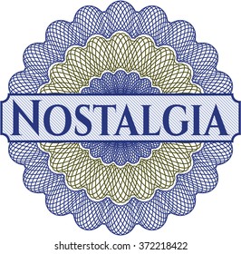 Nostalgia linear rosette
