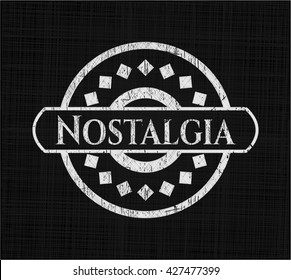 Nostalgia on blackboard