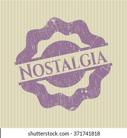 Nostalgia rubber texture