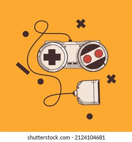 Nostalgic 90s video game console vector illustration, ready to use for posters, smartphone wallpapers, t-shirt design and more.
For unlimited physical printing please use with an enhanced license. 