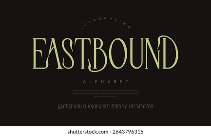 A nostalgic serif font with vintage charm and decorative swashes for timeless headlines