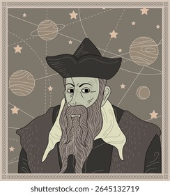 nostradamus old man astrólogo seer