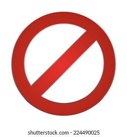 Similar Images, Stock Photos & Vectors of Not Allowed Sign, vector