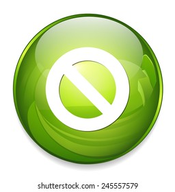 Not Allowed Sign