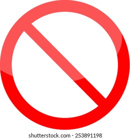 Not Allowed Sign