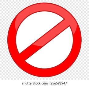 Not Allowed Sign