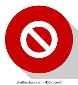 Not Allowed Sign