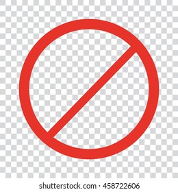 Not Allowed Sign