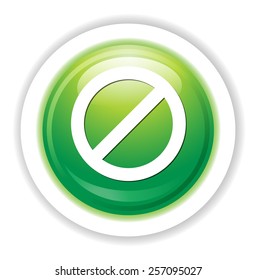 Not Allowed Sign icon