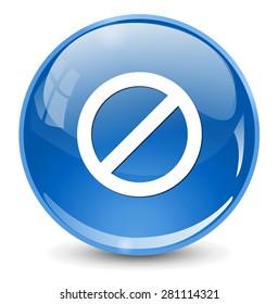 Not Allowed Sign icon