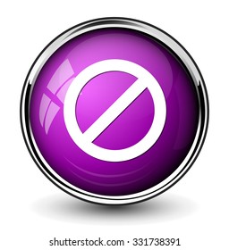 Not Allowed Sign icon