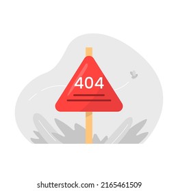 not found, 404 error page concept illustration flat design vector eps10. modern graphic element for landing page, empty state ui, infographic, icon