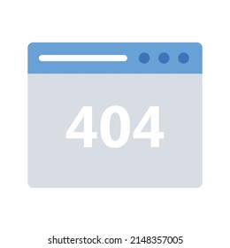 not found error Vector icon which is suitable for commercial work and easily modify or edit it

