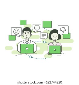 Not good speaking with two young lovers on the dating site