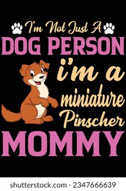 
I'm Not Just A Dog Person eps cut file for cutting machine