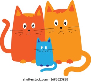 Not like everyone else. Different from others. strange personality. Special other cat.