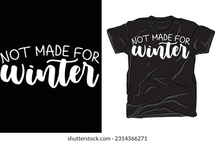 Not Made For Winter Bodysuit, Cute Baby Onesie, Funny Baby Onesie, Ready To Ship Gift, Freaking Cold, Baby Gift, funny gifts