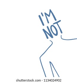I am not message