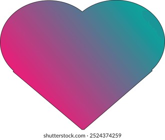 not perfect gradient love sign