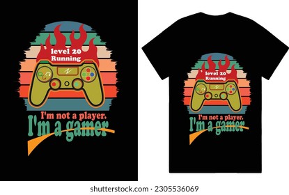 Ich bin kein Spieler, ich bin ein T-Shirt für Gamer